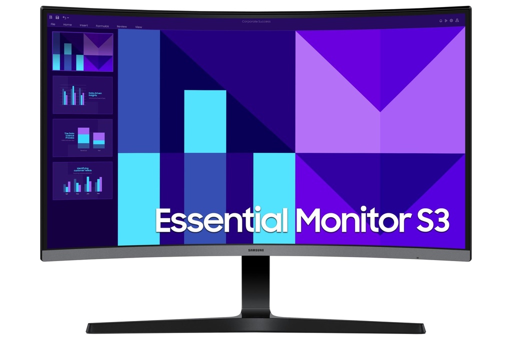 SAMSUNG LS27D390GAUXEN 27" Business/Curved Tilt Matte Panel VA 1920x1080 16:9 100Hz 4 ms LS27D390GAUXEN
