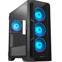 CHIEFTEC APEX ARGB MidiTower Not included ATX MicroATX MiniITX Colour Black GA-01B-TG-OP