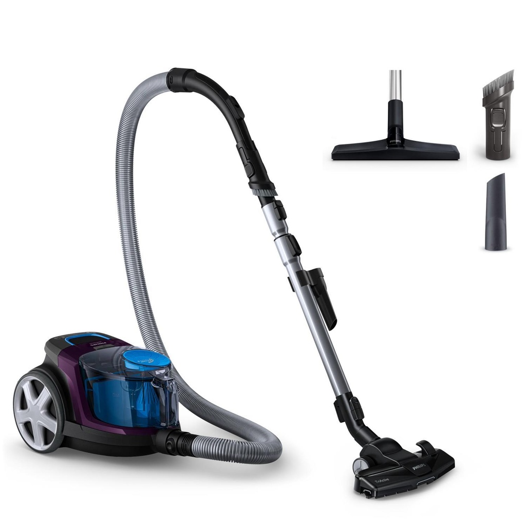 PHILIPS Canister/Bagless 750 Watts Capacity 1.5 l Noise 76 dB Purple Weight 4.5 kg FC9333/09