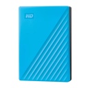 WESTERN DIGITAL My Passport 6TB USB 2.0 USB 3.2 Colour Sky Blue WDBR9S0060BBL-WESN