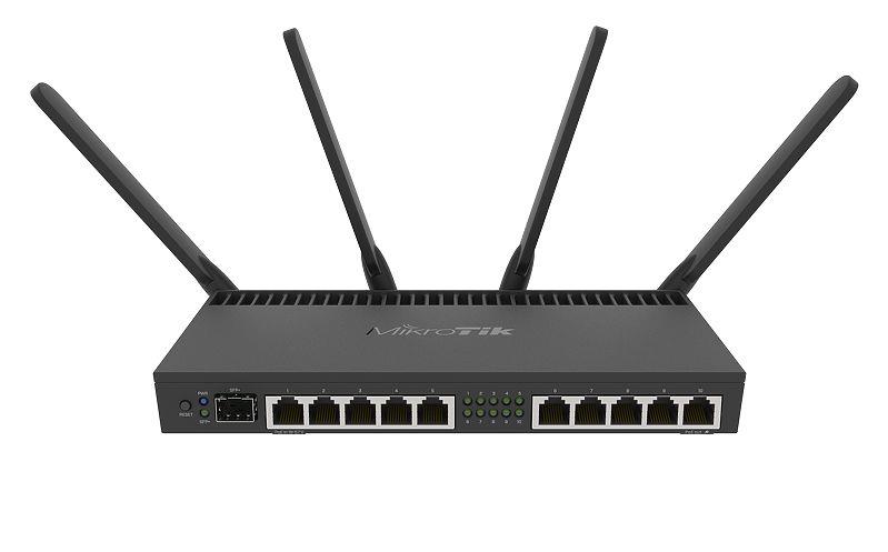 MIKROTIK RB4011iGS+5HacQ2HnD-IN Wi-Fi 5 (802.11ac) Data speed 1733 Mbit/s Ethernet LAN Yes RB4011IGS+5HACQ2HND-IN