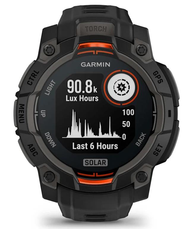 SMARTWATCH INSTINCT 3 SOLAR/BLACK/BLK 010-02934-00 GARMIN