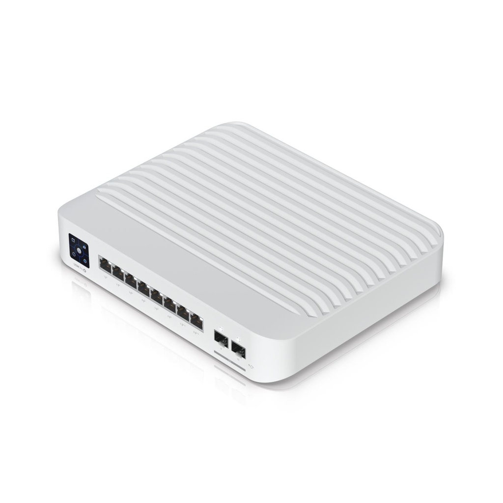 UBIQUITI USW-PRO-8-POE Type L3 2xSFP+ 8xRJ45 PoE+ ports 8 120 Watts USW-PRO-8-POE