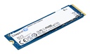 KINGSTON NV3 1TB M.2 PCIE NVMe 3D NAND Write speed 4000 MBytes/sec Read speed 6000 MBytes/sec TBW 320 TB MTBF 200000 hou