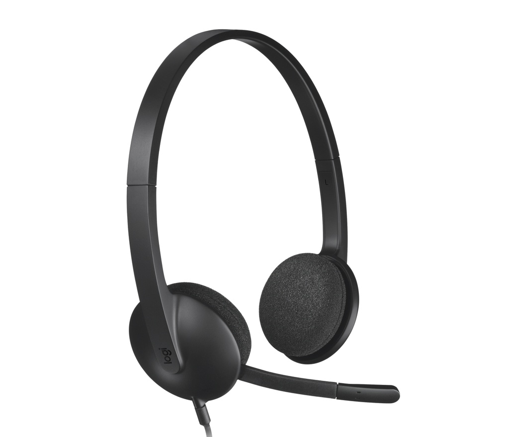 LOGITECH H340 USB Headset black