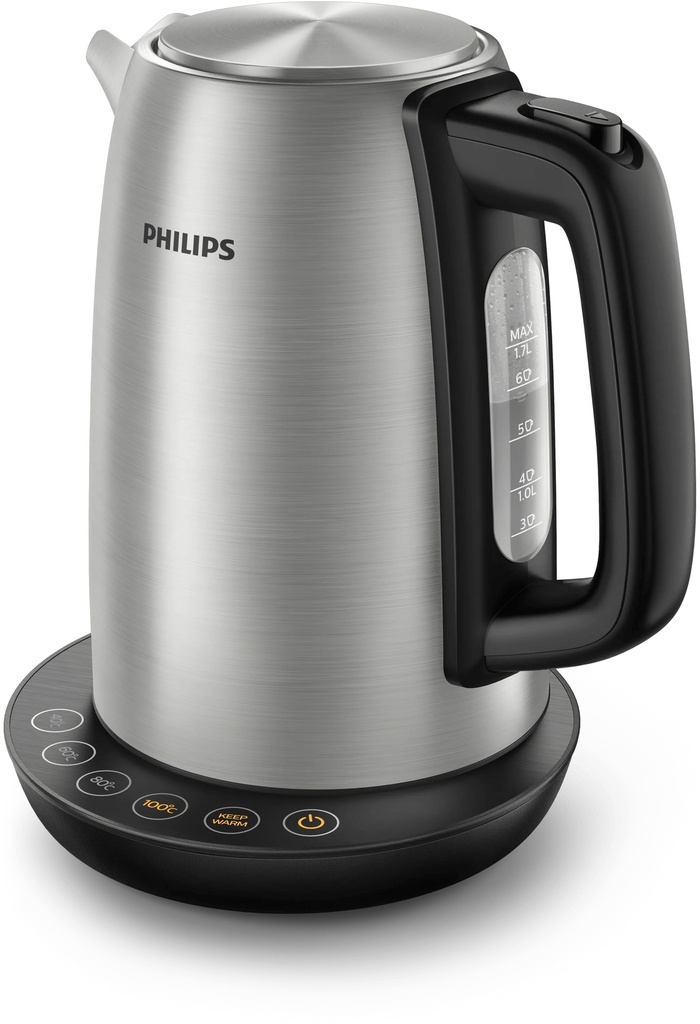 Philips Kettle HD9359/90 2200W 1.7l solar metal kettle brushed - temperature control