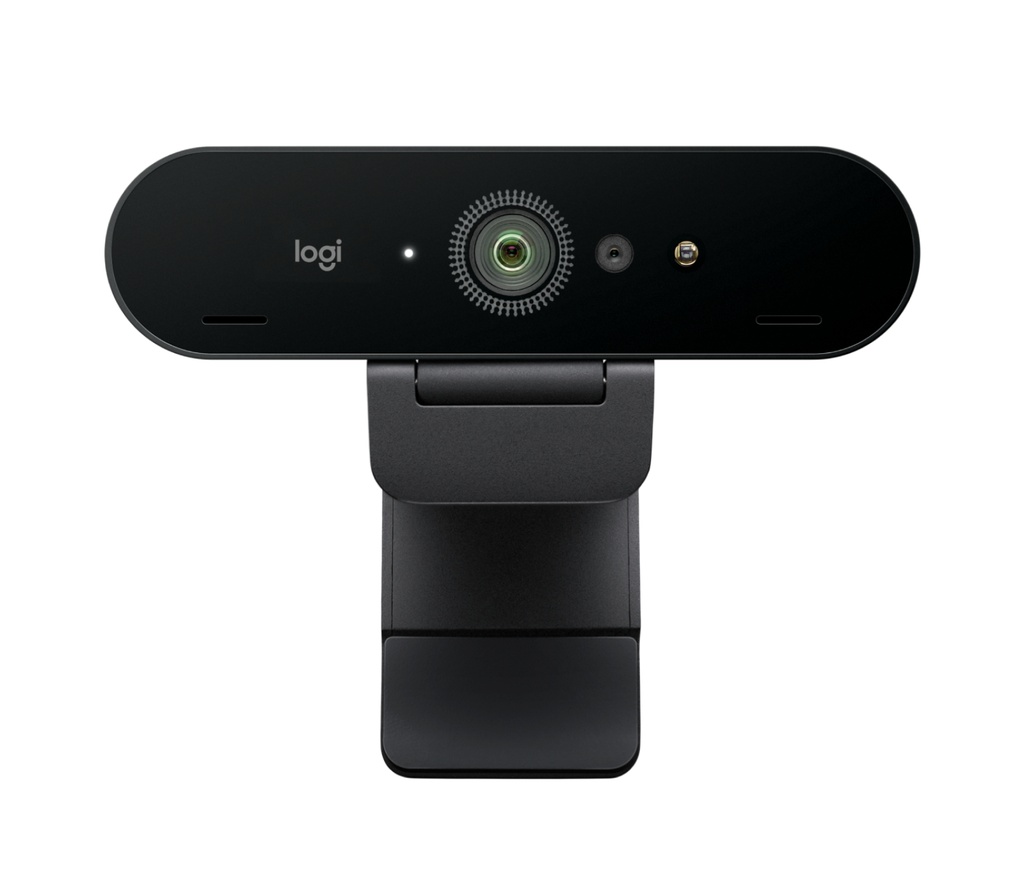 Logitech BRIO Webcam with 4K Ultra HD video & RightLight 3 with HDR
