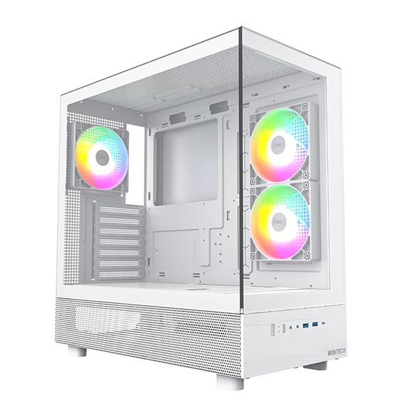 MONTECH XR MidiTower Not included ATX MicroATX MiniITX Colour White XR(W)