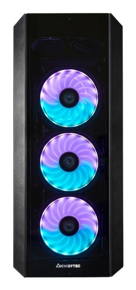 CHIEFTEC ATX/micro ATX/Mini-ATX Black Midi Tower PC GL-03B-UC-OP