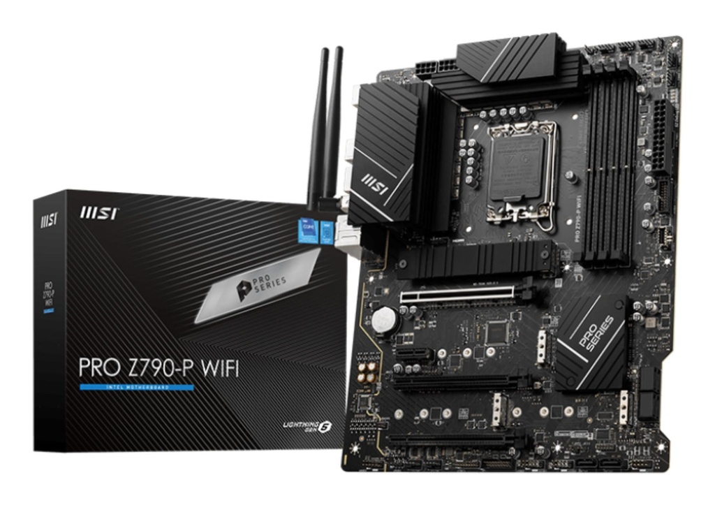 MSI Intel Z790 LGA1700 ATX Memory DDR5 Memory slots 4 1xPCI-Express 1x 3xPCI-Express 16x 4xM.2 1xHDMI 1xDisplayPort 4xUS