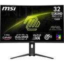 MSI MAG 321CUPDF 31.5" Gaming/Curved/4K Panel VA 3840x2160 16:9 160 Hz 0.5 ms MAG321CUPDF
