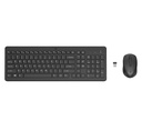 HP 330 Wireless Mouse Keyboard Combo - Black - US ENG