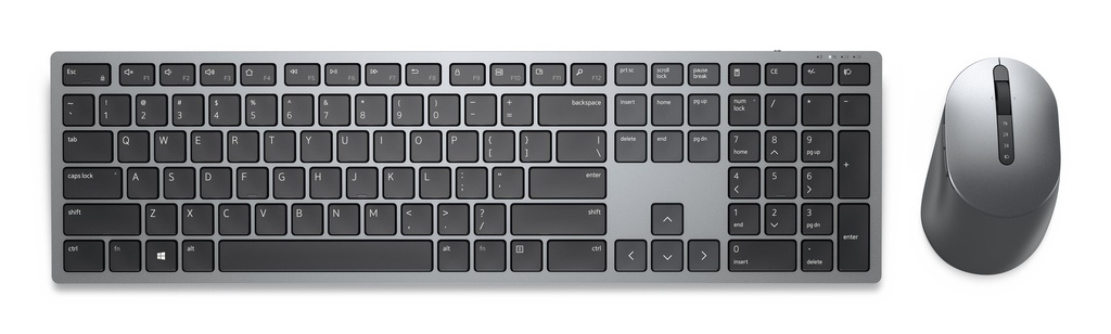 Dell Pro Plus Keyboard and Mouse - KM7321W - Russian (QWERTY)