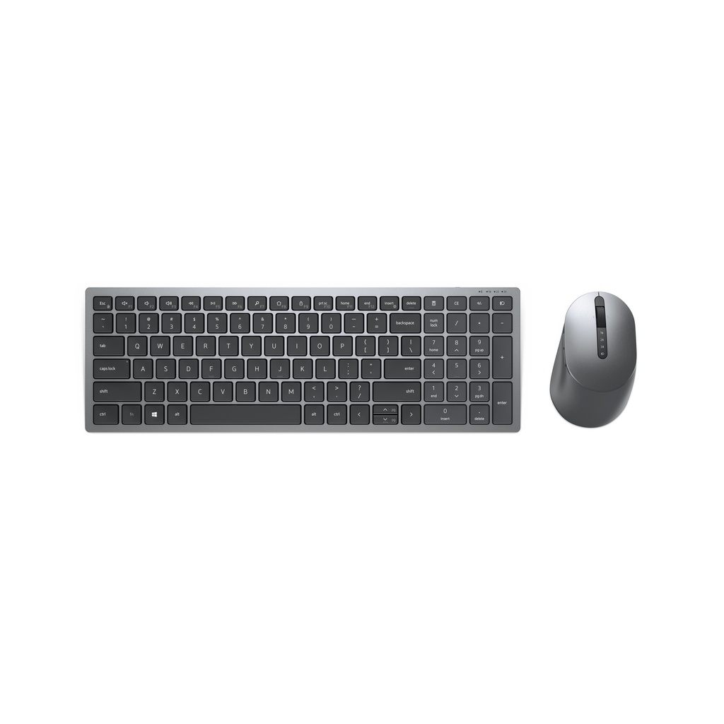 Dell Multi-Device Wireless Keyboard and Mouse - KM7120W - Russian (QWERTY)