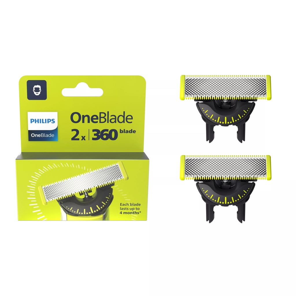 Philips QP420/50 OneBlade 360 flex blade , 2 pack