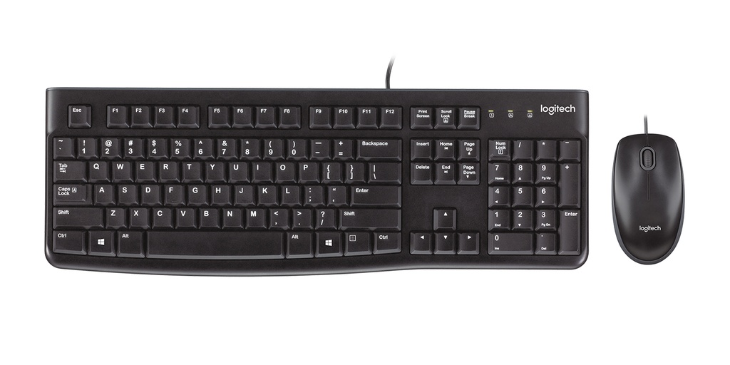 Logitech MK120 Corded Desktop -US-Layout