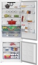 BEKO Built-In Refrigerator BCNE400E40SN, Width 69 cm, Height 194 cm, Energy class E, HarvestFresh, Neo Frost, Inverter motor