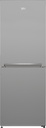 BEKO Refrigerator RCSA240K40SN, Energy class E, Height 153cm, Inox
