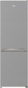 BEKO Refrigerator RCSA270K40SN, Energy class E, Height 171cm, Inox