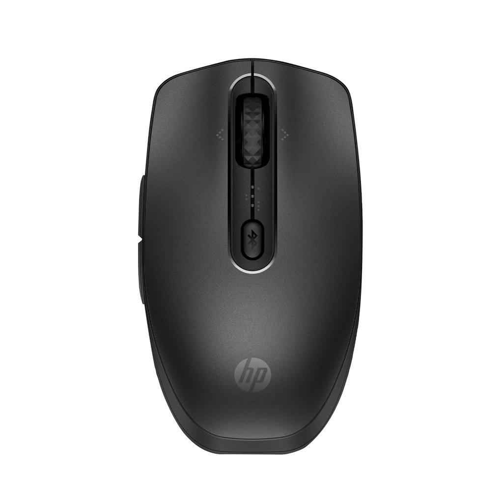 HP 695 Wireless Bluetooth Mouse - Wireless Qi-Charging, Programmable, 4-way Scrolling - Black