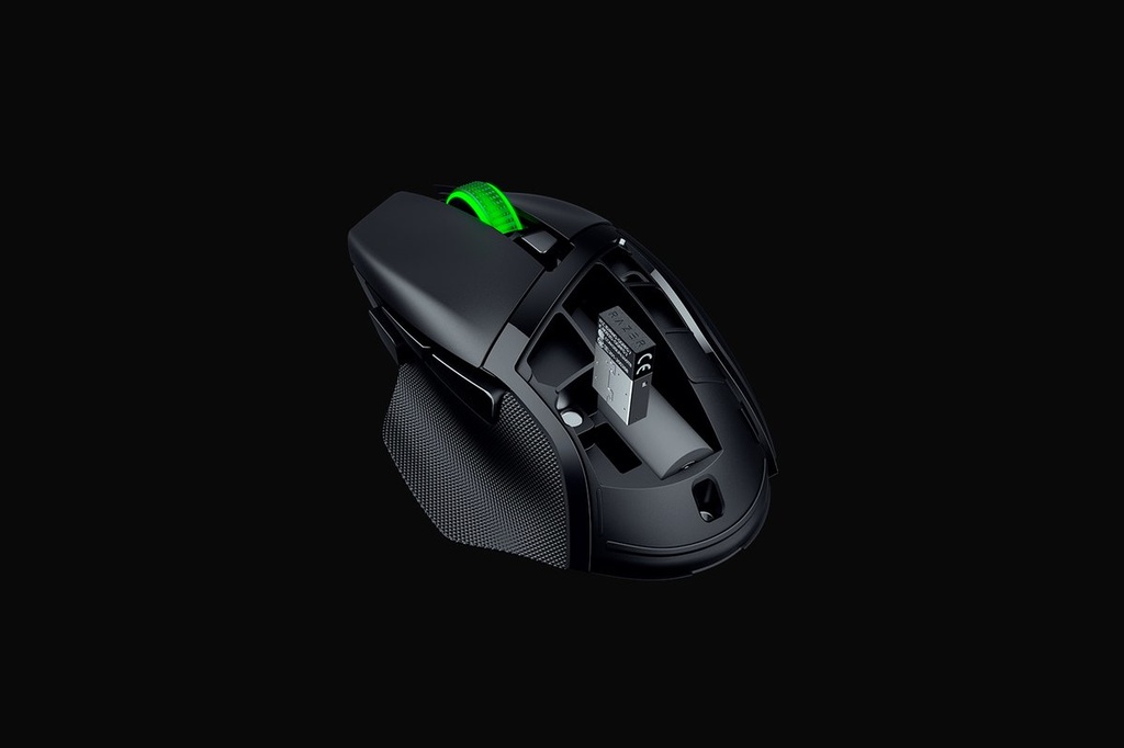 Razer Basilisk V3 X HyperSpeed Wireless Gaming mouse, Bluetooth, Optical 18000 DPI, Black