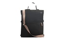 HP 14 Backpack Tote - 18 Liter Capacity, 4-way Convertible (backpack/tote/bag/handbag w/shoulder strap included), RFID Pocket, Extra Durable - Black, Beige