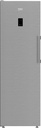 BEKO Upright Freezer B3RMFNE314XB, Energy class E, 186.5 cm, 286L, Inox color