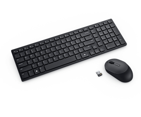 Dell Silent Keyboard and Mouse - KM555 - Estonian (QWERTY)
