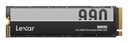 LEXAR NM990 4TB M.2 NVMe Write speed 11000 MBytes/sec Read speed 14000 MBytes/sec 2.45mm TBW 750 TB MTBF 1500000 hours L
