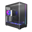 MONTECH micro ATX/Mini-ITX Black Midi Tower PC KING 45 PRO KING45PRO(B)