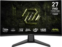 MSI 27 " 1920 x 1080 pixels Full HD Native aspect ratio 16:9 Curved MAG274CFX24