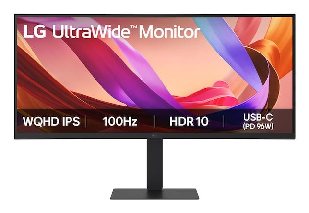 LG 34 " 3440 x 1440 pixels Wide Quad HD Native aspect ratio 21:9 LCD Curved 34U650A-B