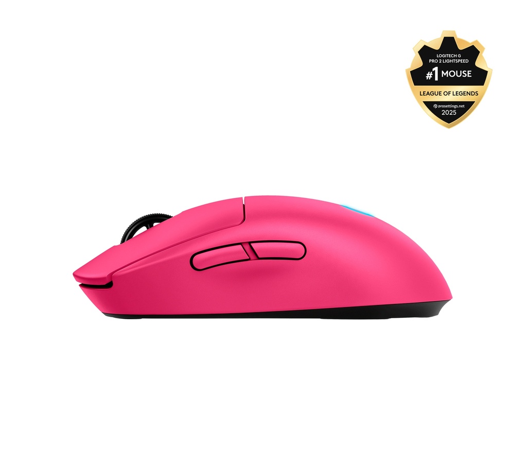Logitech G Pro 2 Lightspeed Pink Wireless Mouse