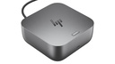 HP Thunderbolt 4 Dock G6 100W - 3x USB-A, 2x USB-C, 1x USB-C Thunderbolt 4, 2x DisplayPort, 1x HDMI, 1x RJ-45, Meteor Silver, 3 years