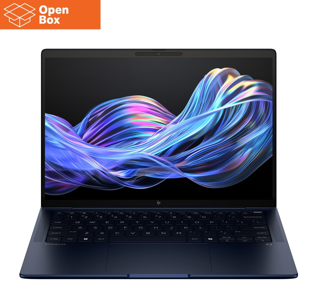 HP EliteBook X G1i AI 14 - OPENBOX - Ultra 5-228V, 32GB, 512GB SSD, 14 WUXGA 400-nit AG, WWAN-ready, FPR, US backlit keyboard, Atmospheric Blue, 56Wh, Win 11 Pro, 3 years