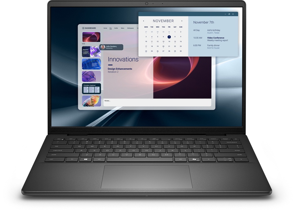 Dell Pro 14 Essential PV14255/ AMD Ryzen 5 220/ 16GB/ 512GB SSD/ 14.0" FHD+/  WLAN + BT/ US Kb/ Ubuntu/Carbon Black/  3yrs Prosupport