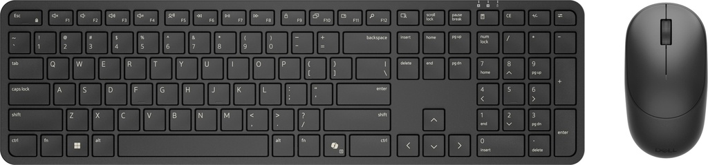 Dell Pro 5 Keyboard and Mouse - KM526 - Russian (QWERTY) - Black