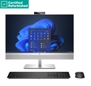 RENEW SILVER HP Elite 870 G9 AIO All-In-One 27 - i7-14700, 16GB, 512GB SSD, 27 FHD Non-Touch AG, Height Adjustable, DOS, 1 years