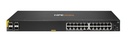 HPE Aruba Networking CX 6000 24p 10M/100M/1G Class4 PoE 4p SFP 1G 370W Switch