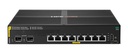HPE Aruba Networking CX 6000 8p 10M/100M/1G Class4 PoE 2p SFP 1G 67W Switch