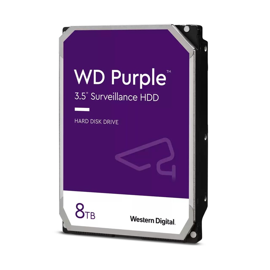 WESTERN DIGITAL Purple 8TB SATA 3.0 256 MB 5640 rpm 3,5" WD85PURZ