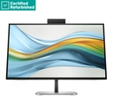 RENEW SILVER HP 527pm Series 5 Pro QHD Charging Monitor - 27" 2560x1440 QHD 350-nit 100Hz AG, IPS, USB-C(100W)/USB-C(15W)/HDMI/DP Daisy-chain, 3x USB-A, speakers, 5MP webcam, RJ-45 LAN, height adjustable/tilt/swivel/pivot, 1 years