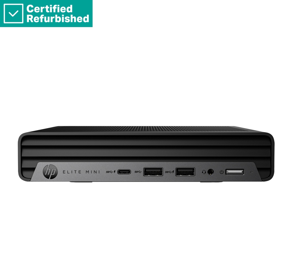 RENEW SILVER HP Elite 800 G9 Mini - i5-14500T, 8GB, 256GB SSD, USB Mouse, Win 11 Pro, 1 years
