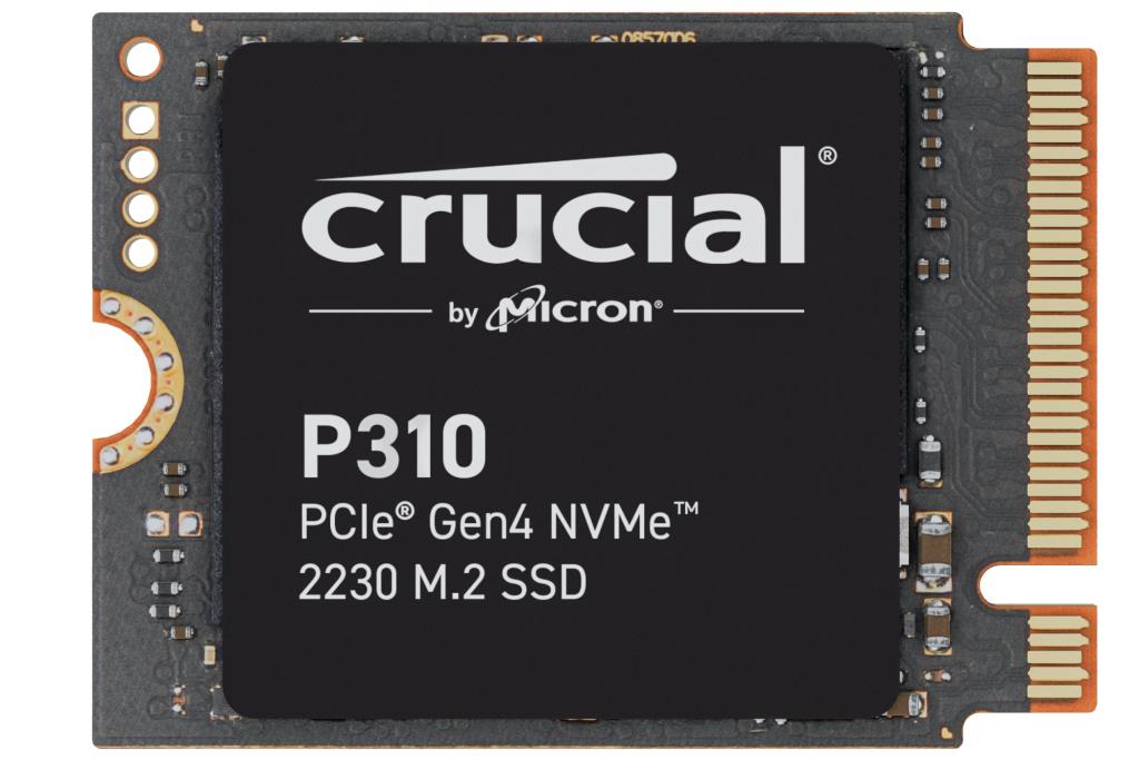 CRUCIAL 440xTBW rating Read speed 7100 MB/s Write speed 6000 MB/s NVMe Yes PCI Express 4.0 M.2 2000 GB P310 CT2000P310SS