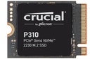 CRUCIAL 440xTBW rating Read speed 7100 MB/s Write speed 6000 MB/s NVMe Yes PCI Express 4.0 M.2 2000 GB P310 CT2000P310SS