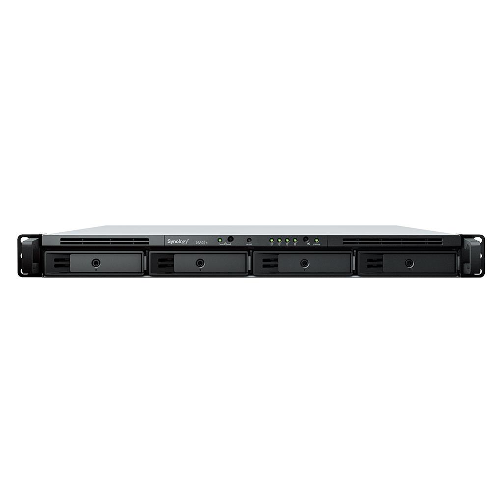 NAS STORAGE RACKST 4BAY 1U/NO HDD USB3 RS822+ SYNOLOGY