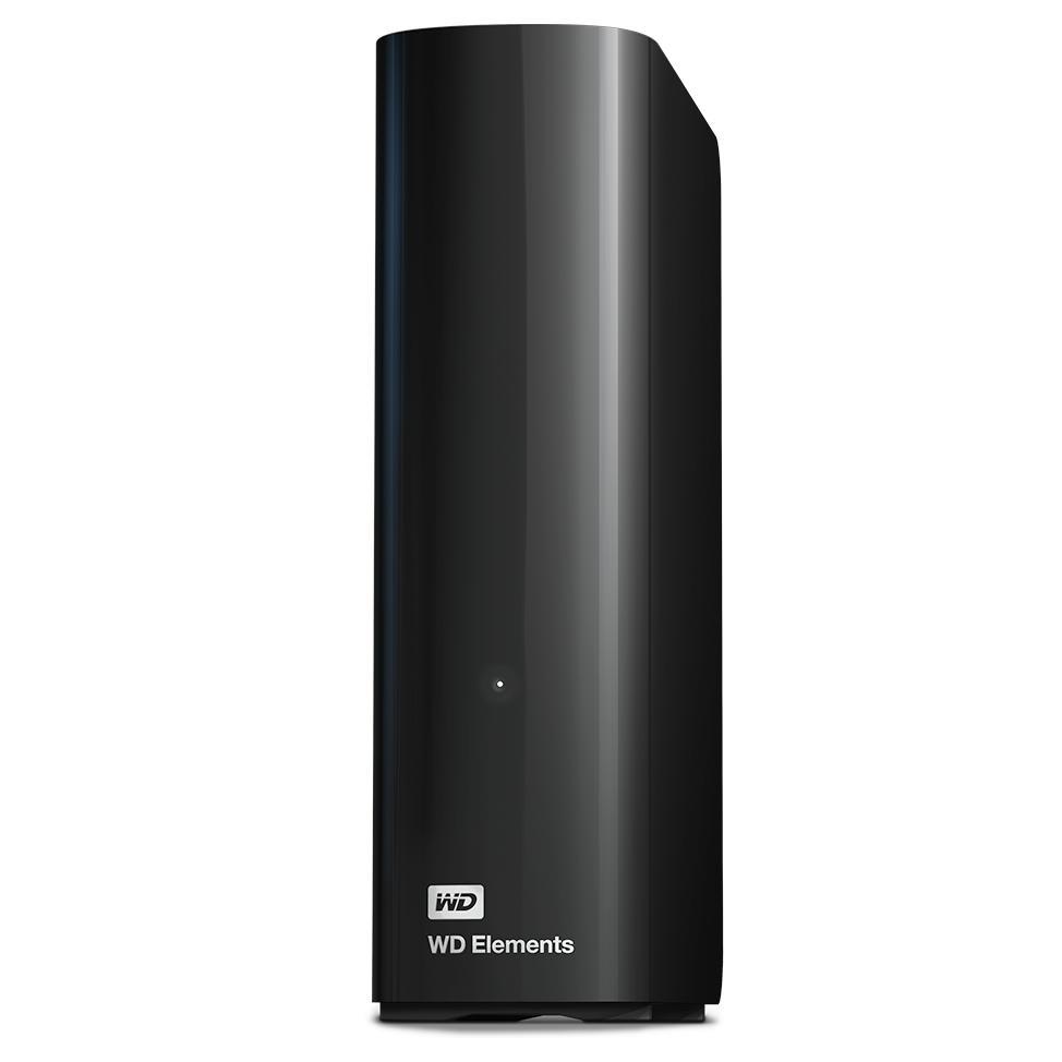WESTERN DIGITAL Elements Desktop 6TB USB 3.0 Drives 1 Black WDBWLG0060HBK-EESN