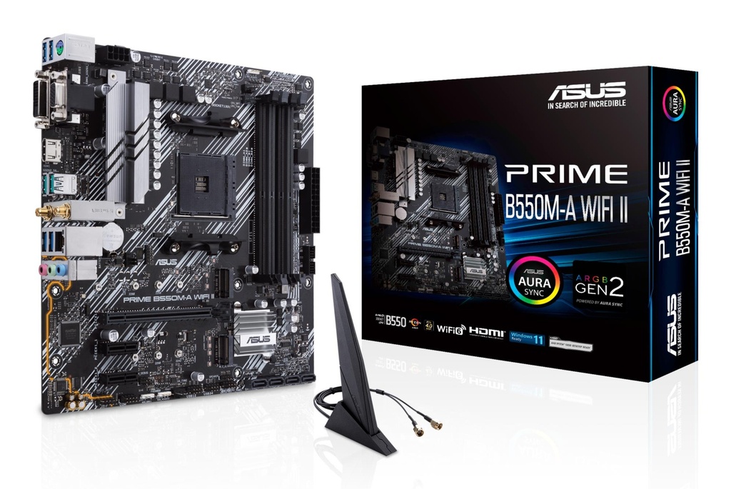 ASUS AMD B550 SAM4 MicroATX Memory DDR4 Memory slots 4 2xPCI-Express 3.0 1x 1xPCI-Express 4.0 16x 2xM.2 1x15pin D-sub 1x