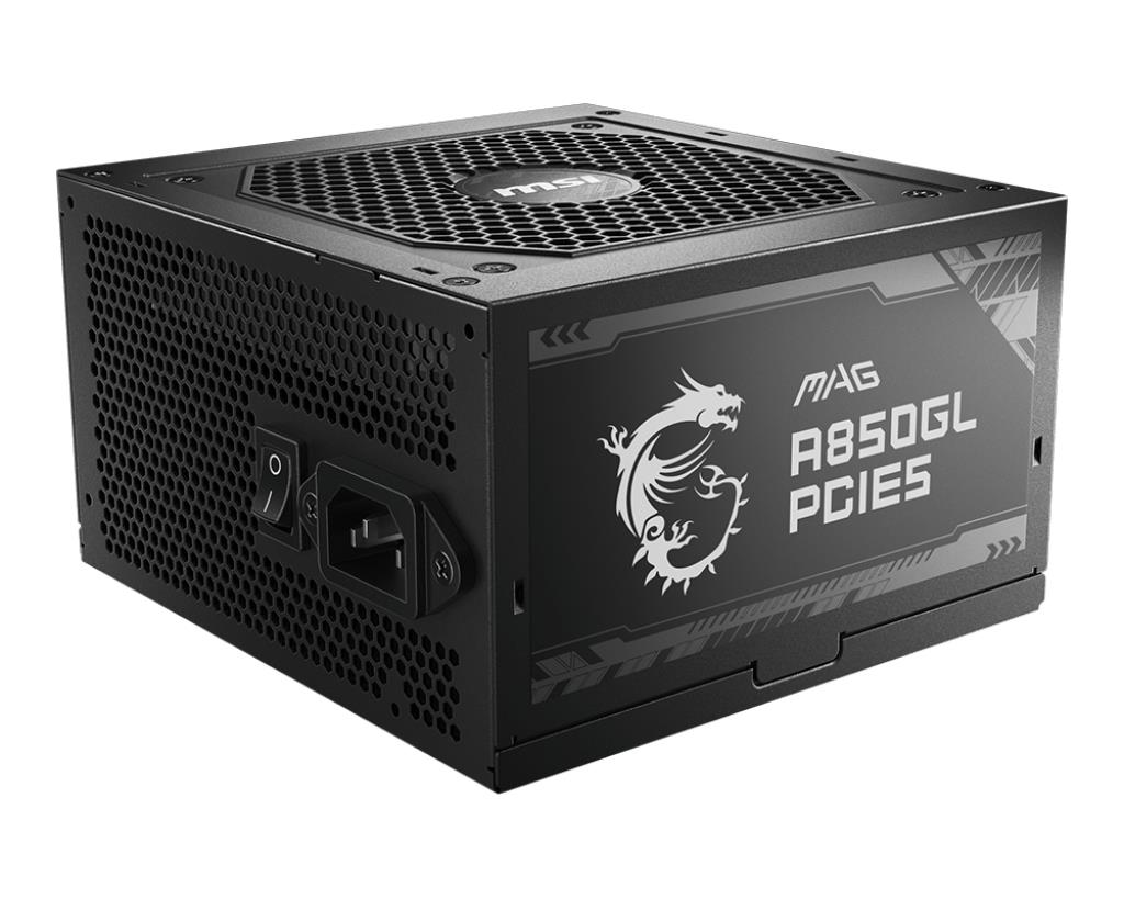 MSI 850 Watts Efficiency 80 PLUS GOLD PFC Active MAGA850GLPCIE5
