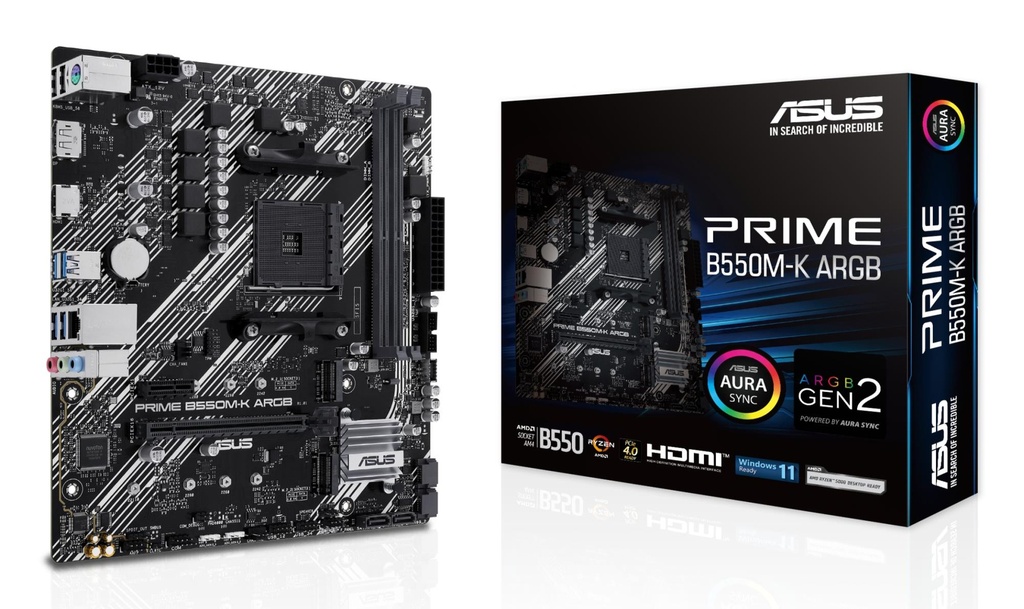 ASUS AMD B550 SAM4 Micro-ATX Memory DDR4 Memory slots 2 1xPCI-Express 3.0 1x 1xPCI-Express 3.0 16x 1xPCI-Express 4.0 16x